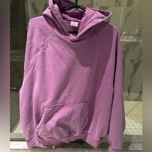 Aritzia Purple Women's Hoodie sweat fleece mega fit